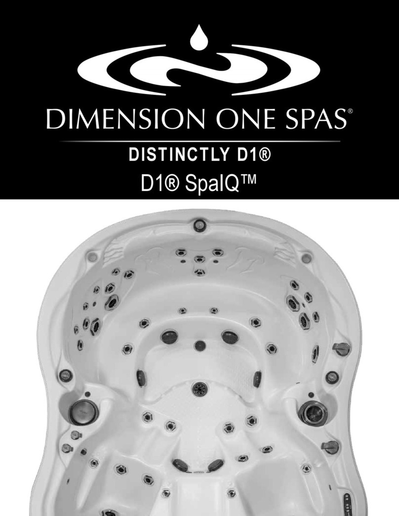 Dimension One Spas D1 SpaIQ user manual