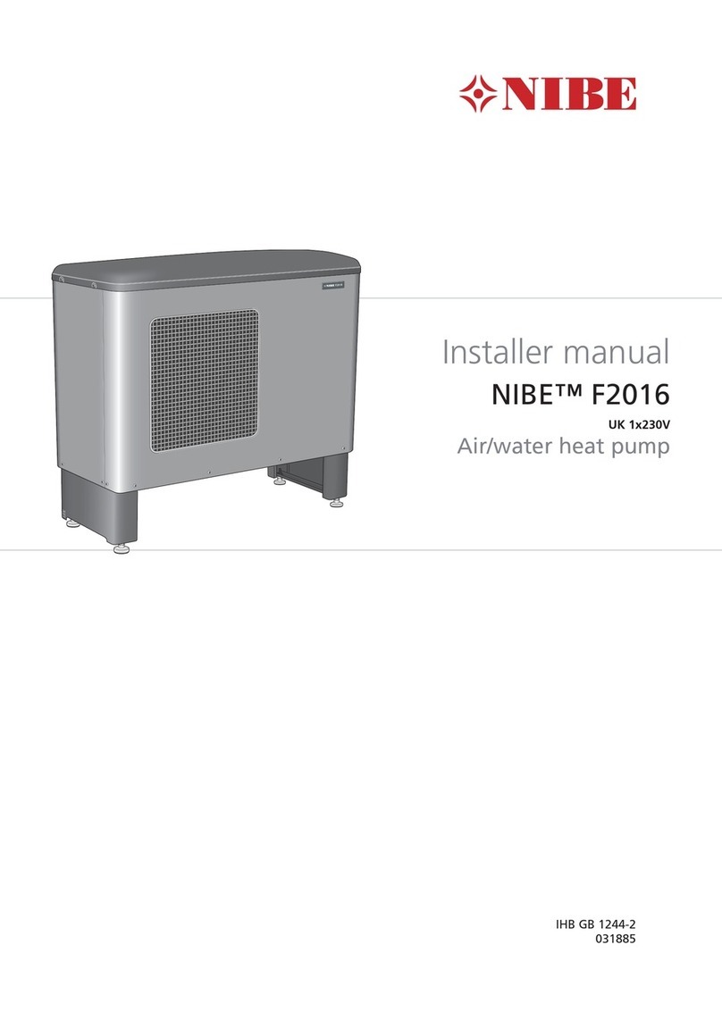 Nibe F2016 Installer manual Nibe F2016 Installer manual