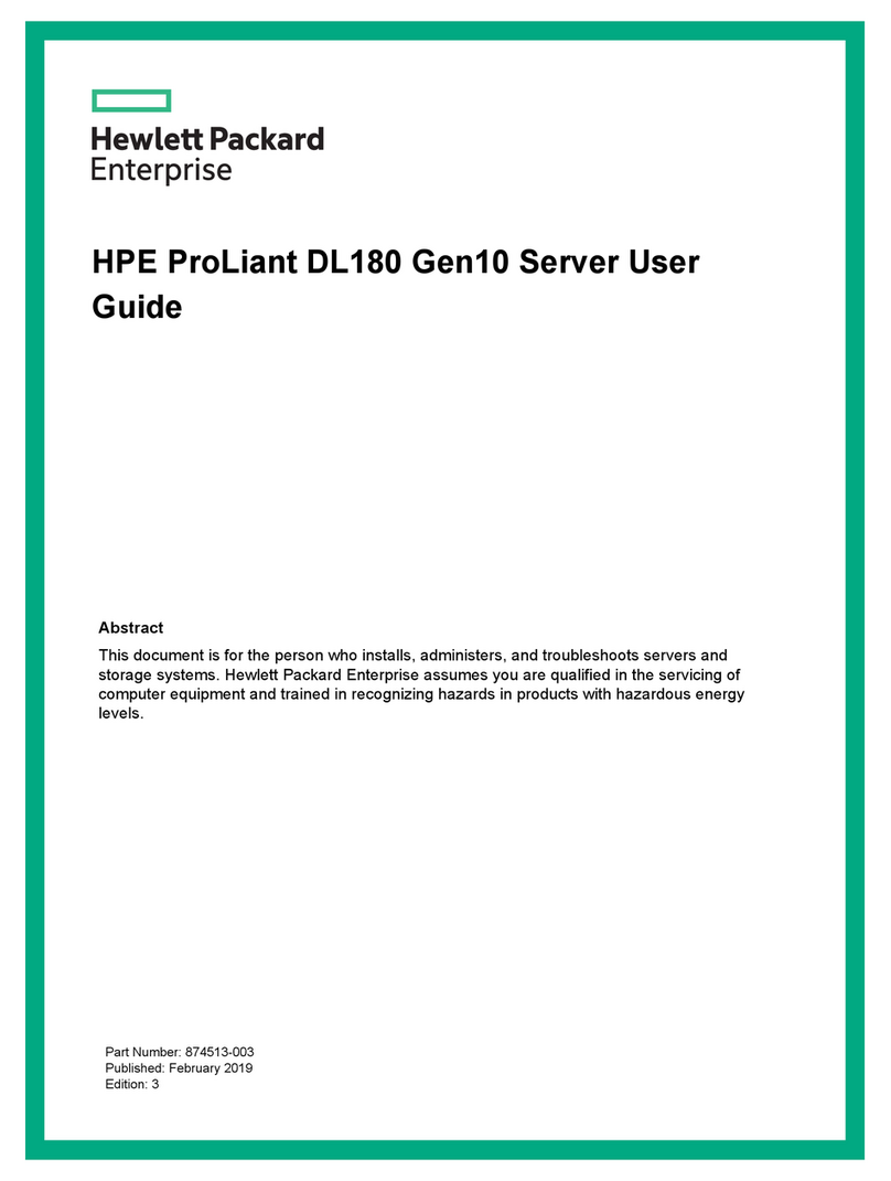 HPE ProLiant DL180 user guide