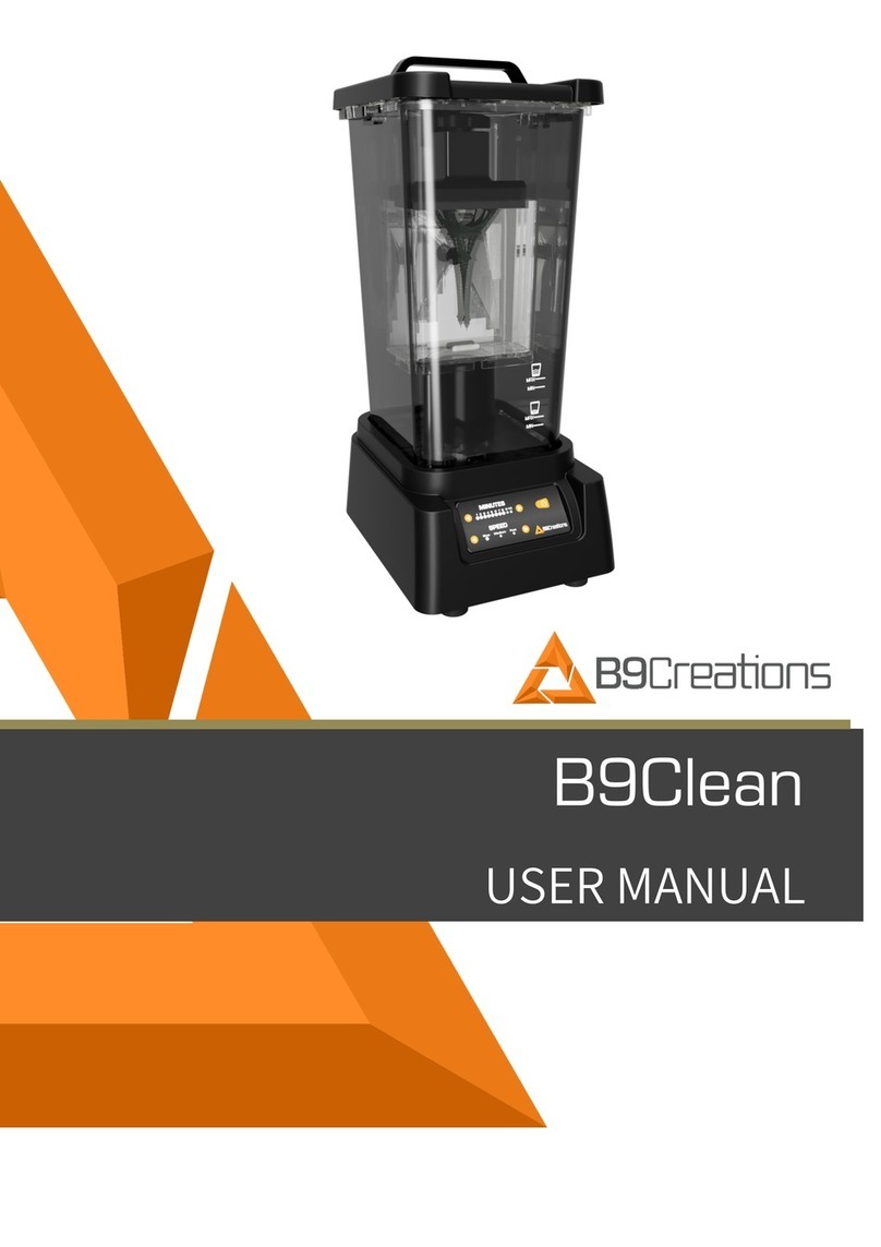 B9Creations B9Clean user manual