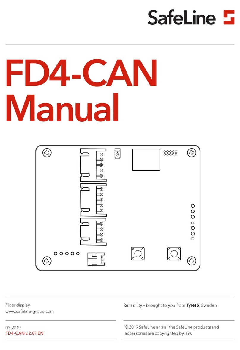 Safeline FD4-CAN User manual