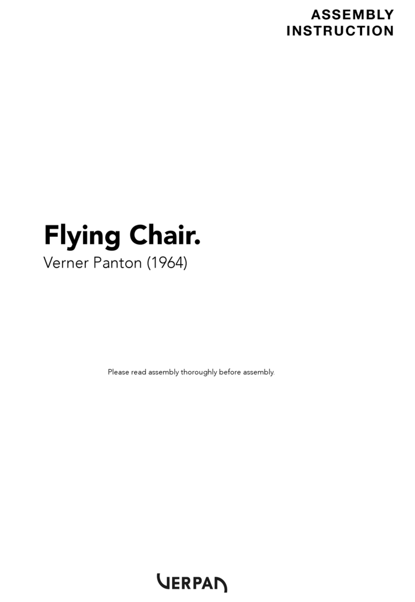 Verpan Flying Chair Assembly instructions Verpan Flying Chair Assembly instructions