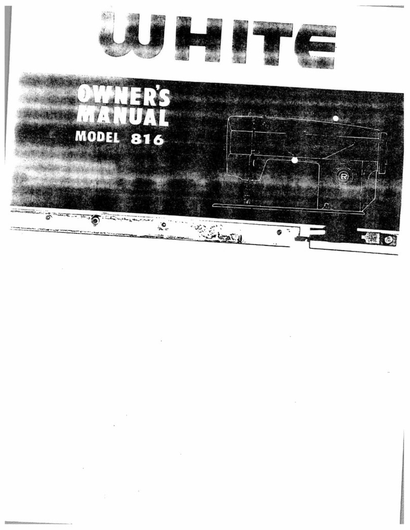 White 816 User manual White 816 User manual
