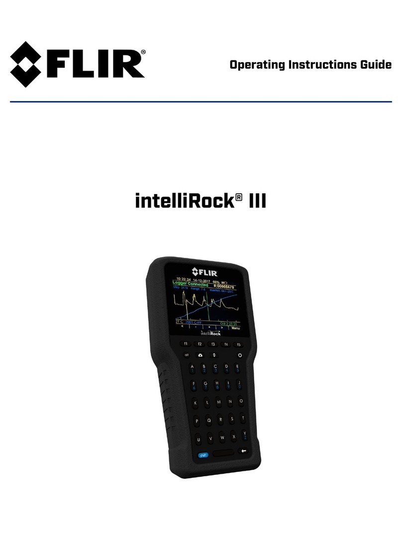 FLIR intelliRock III Operating instruction guide