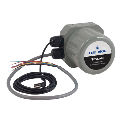 Emerson Tescom ER5000 Series user manual