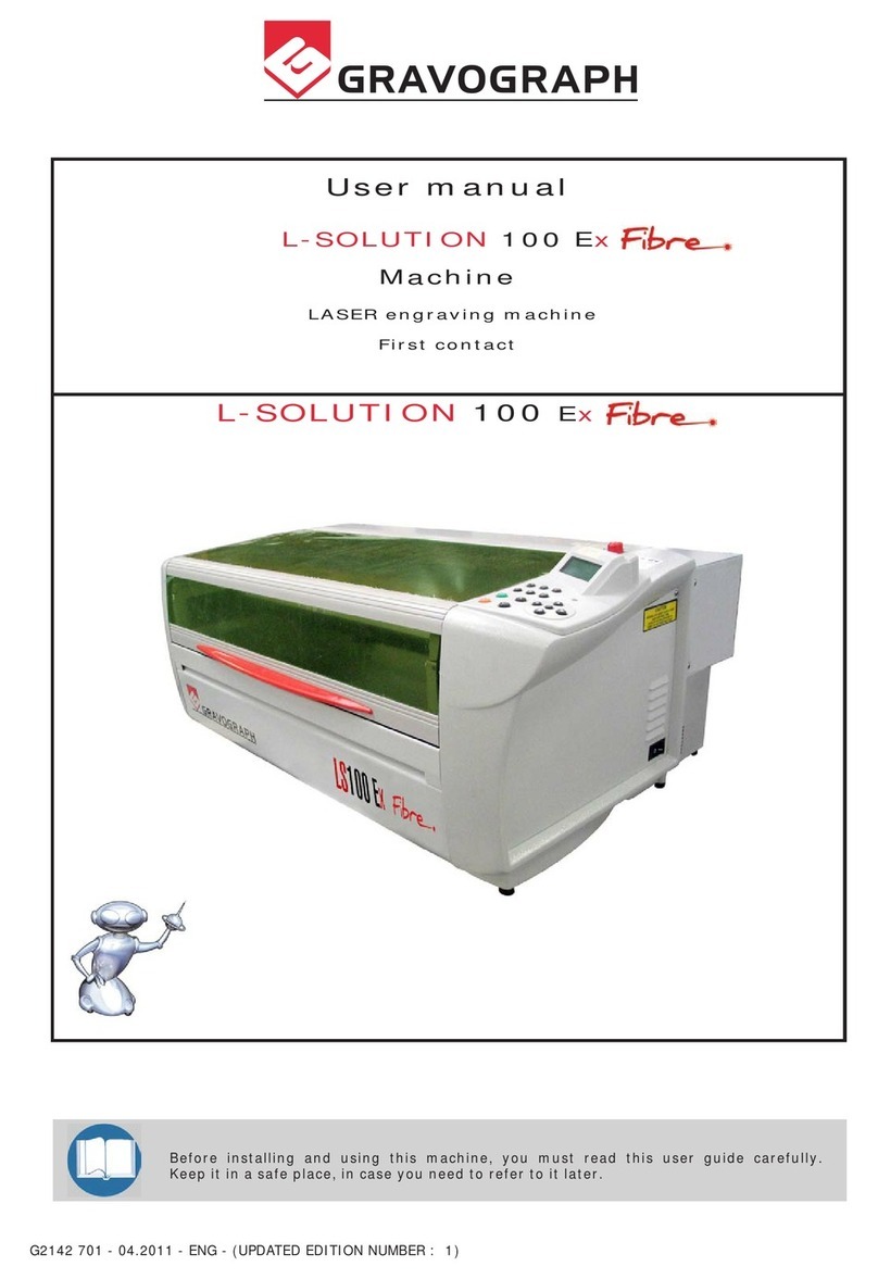 GRAVOGRAPH L-SOLUTION 100 Ex Fibre User manual