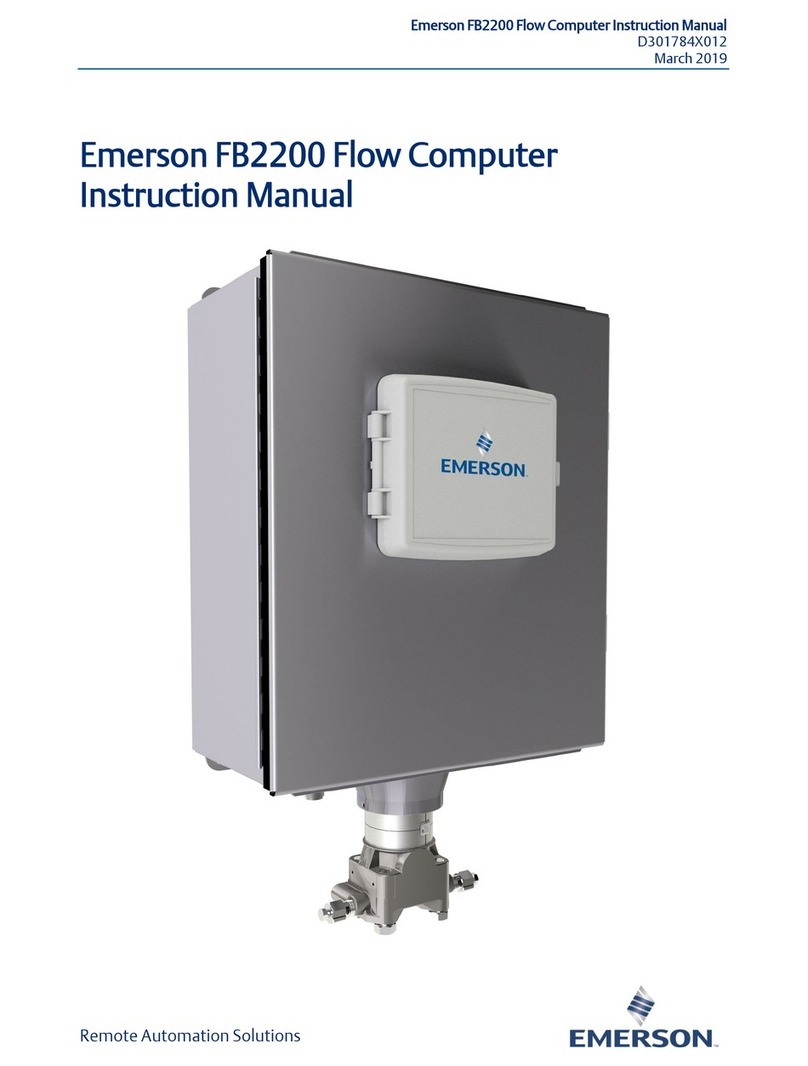 Emerson FB2200 User manual