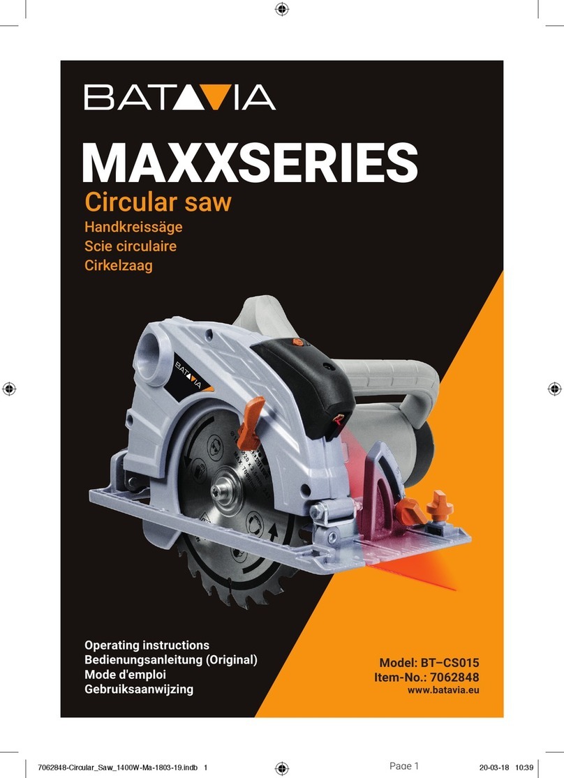 Batavia MAXX Series operating instructions