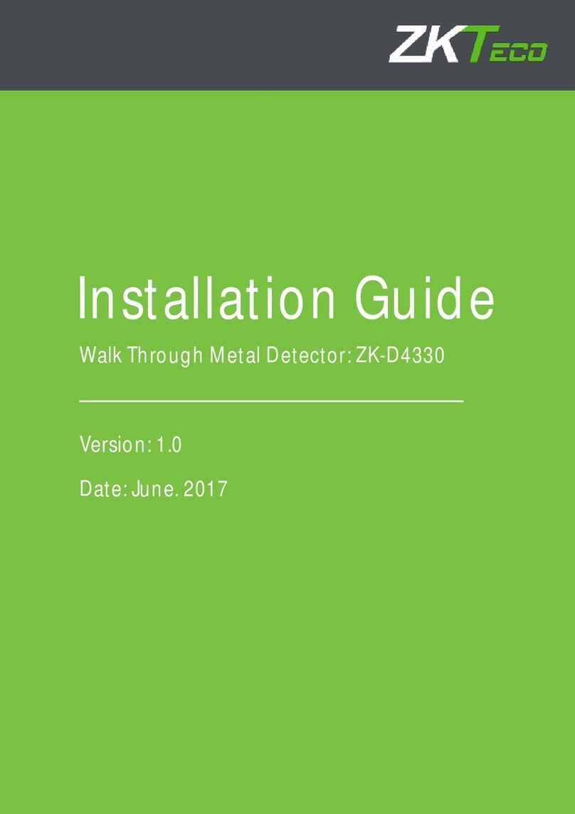 ZKTeco ZK-D4330 User manual