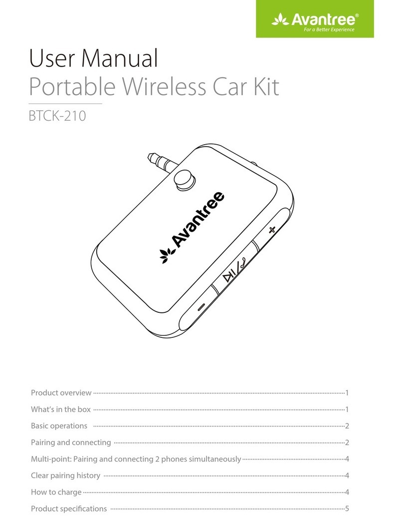 Avantree BTCK-210 user manual