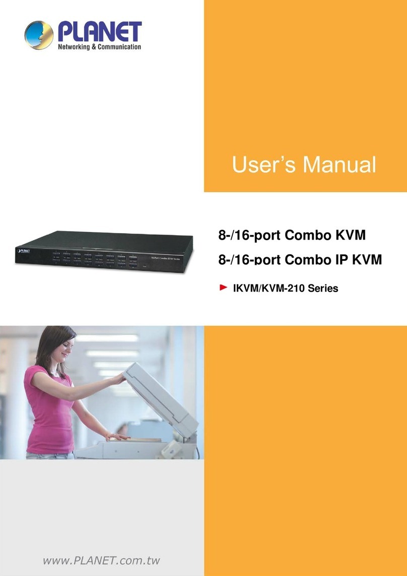 Planet KVM-210 Series user manual