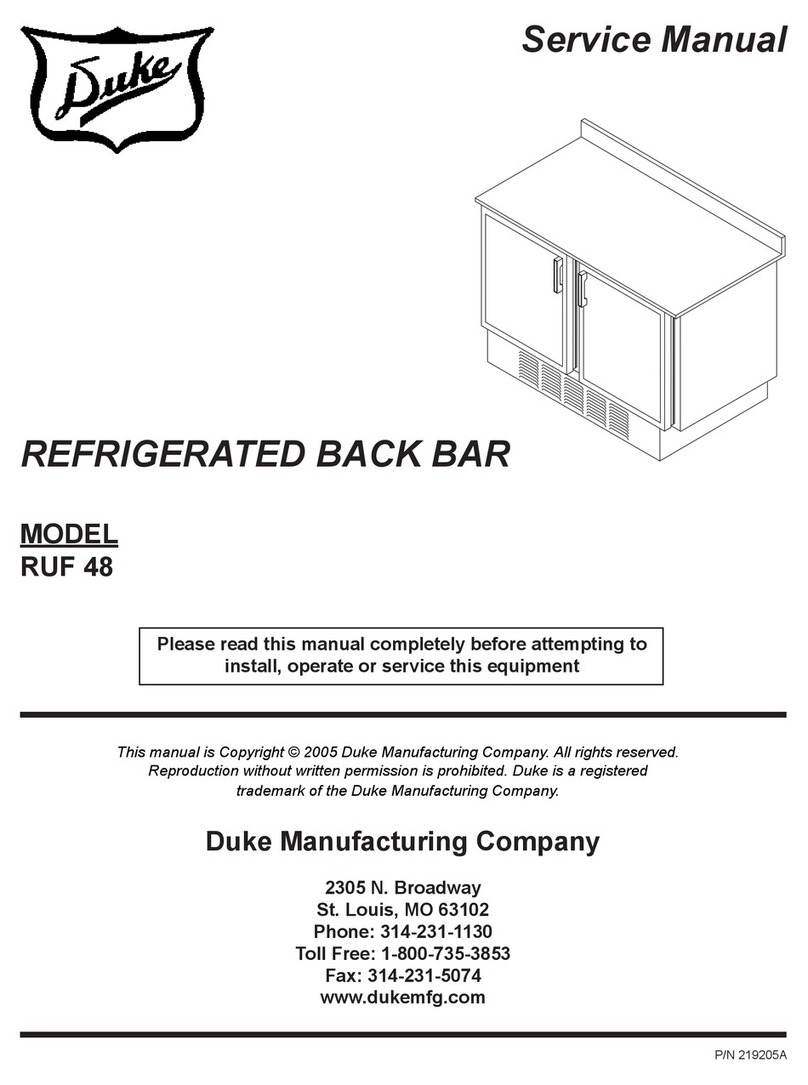 Duke RUF 48 Service manual