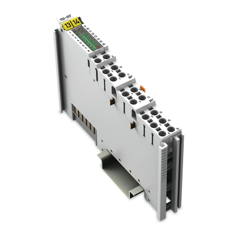 WAGO WAGO-I/O-SYSTEM 750 Series User manual WAGO WAGO-I/O-SYSTEM 750 Series User manual