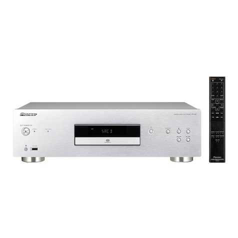 Pioneer PD-30-K User manual Pioneer PD-30-K User manual