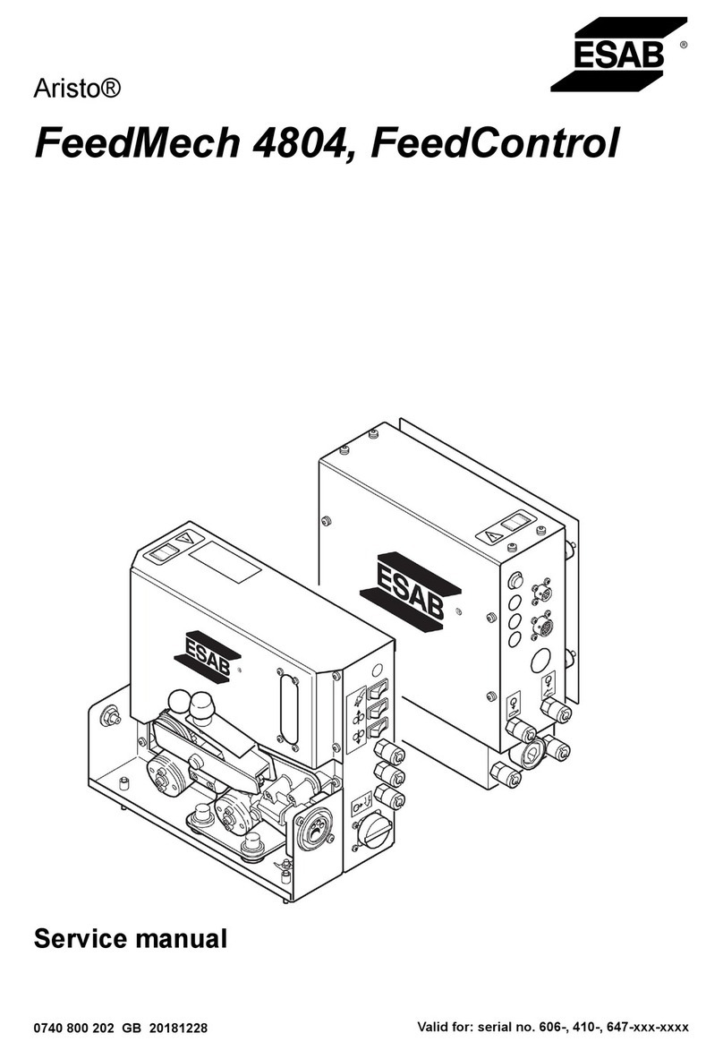 ESAB Aristo FeedMech 4804 User manual