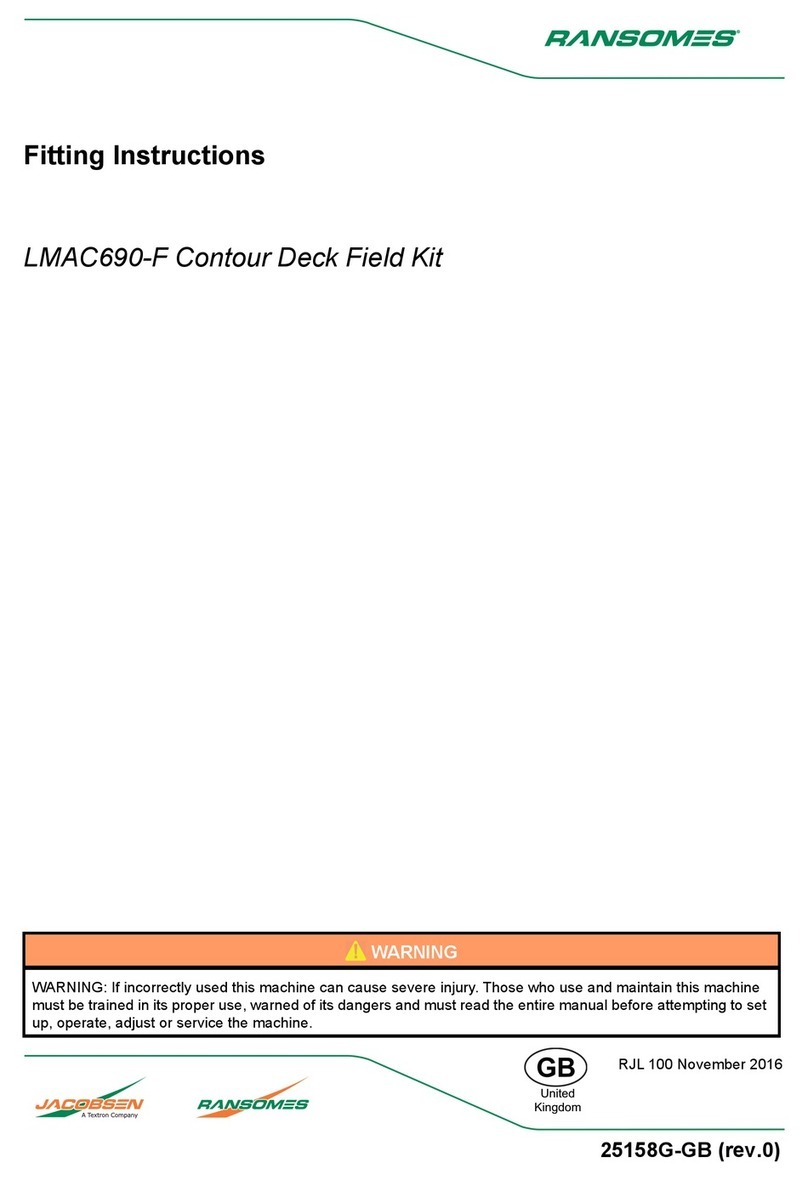 Jacobsen Ransomes LMAC690-F User manual