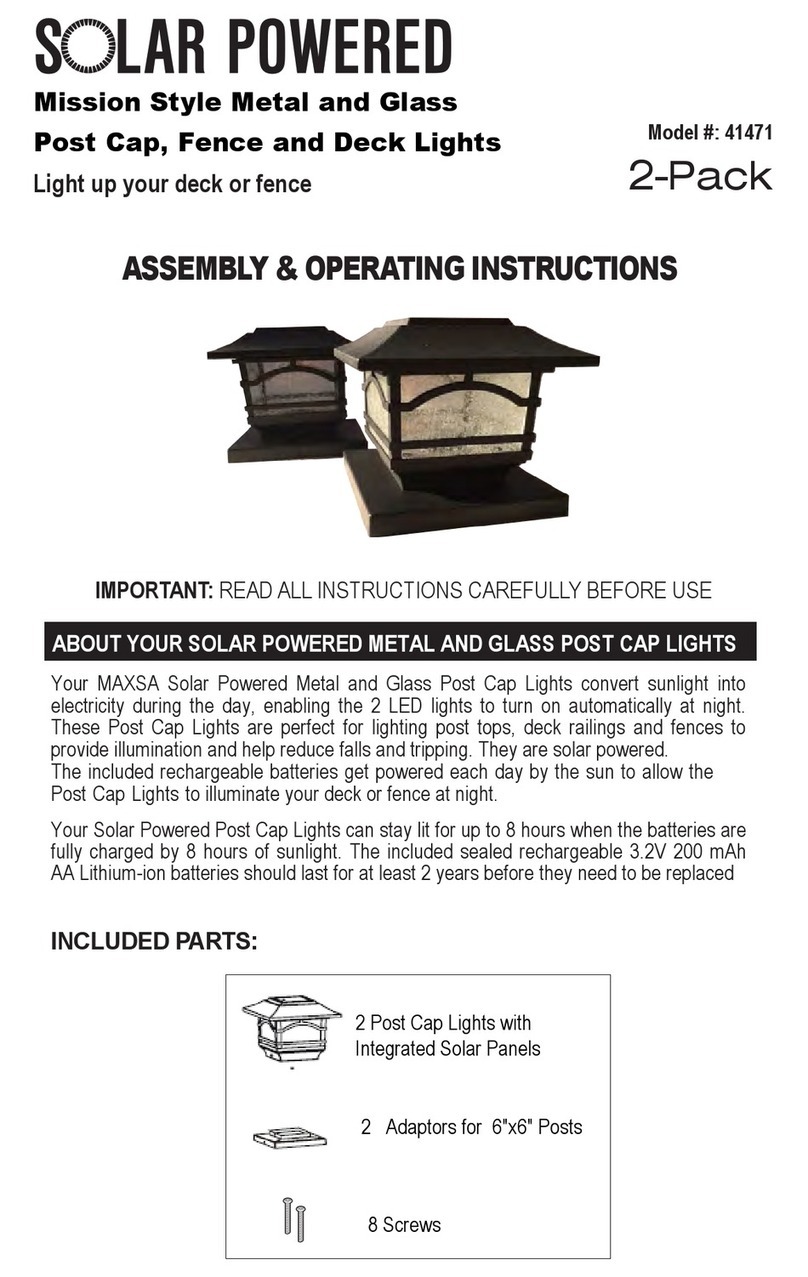 MAXSA 41471 Quick reference guide