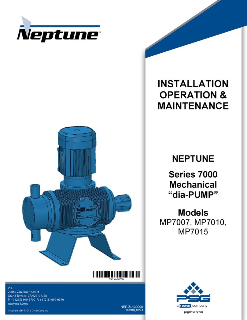 Neptune 7000 Series Installation operation & maintenance