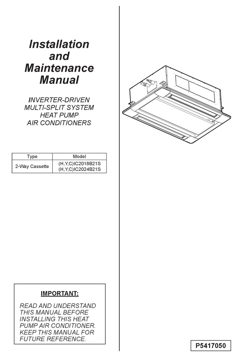 Johnson Controls HIC2018B21S Manual