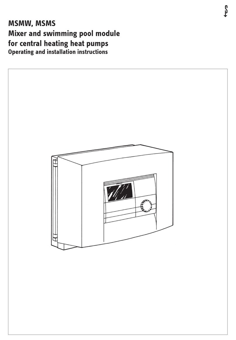 STIEBEL ELTRON MSMW User manual