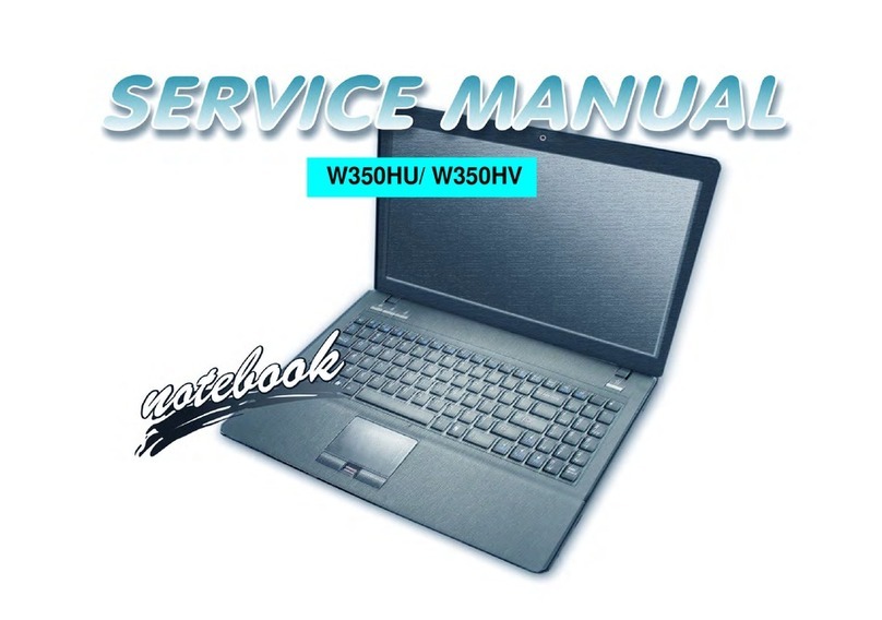 Clevo W350HU User manual