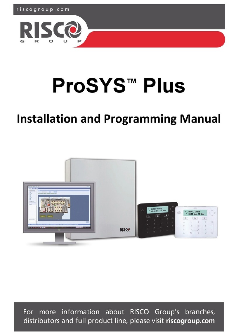 Risco ProSYS Plus Assembly instructions