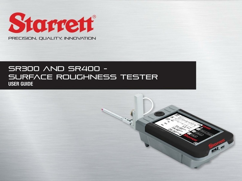 Starrett SR300 user guide