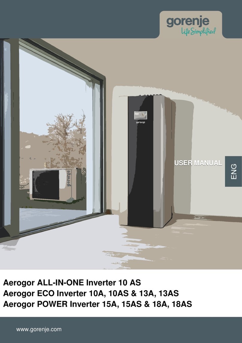 Gorenje Aerogor ALL-IN-ONE 10 AS user manual