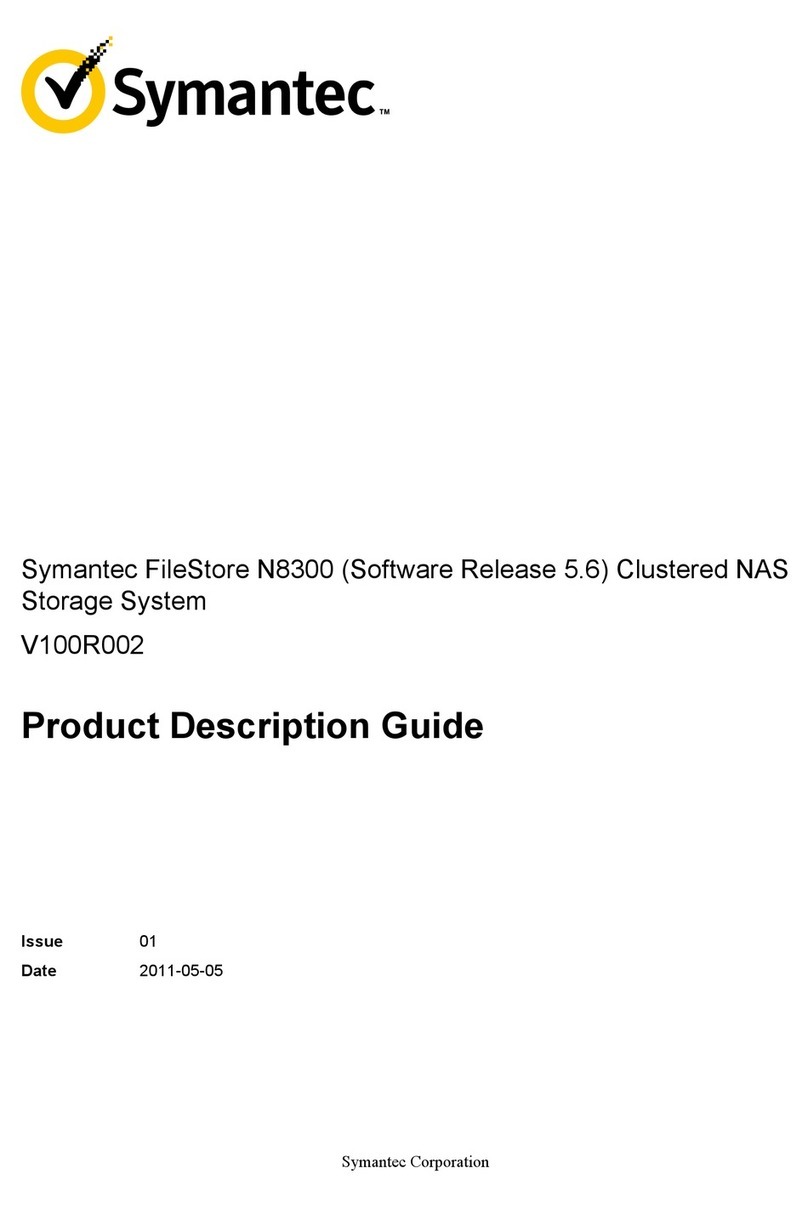 Symantec FileStore N8300 User manual