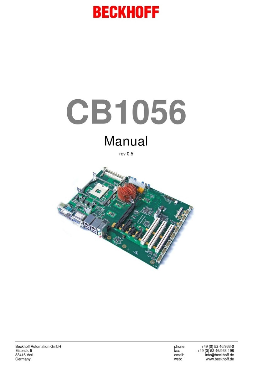 Beckhoff CB1056 User manual