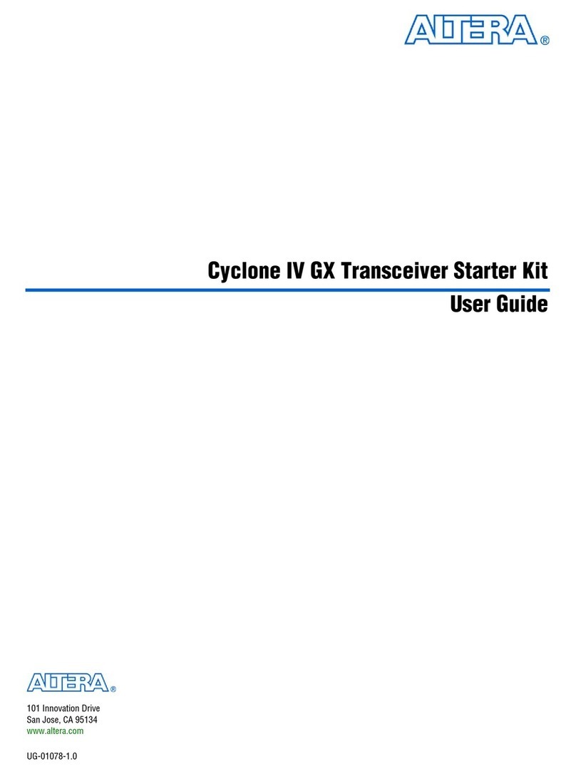 Altera Cyclone IV GX user guide
