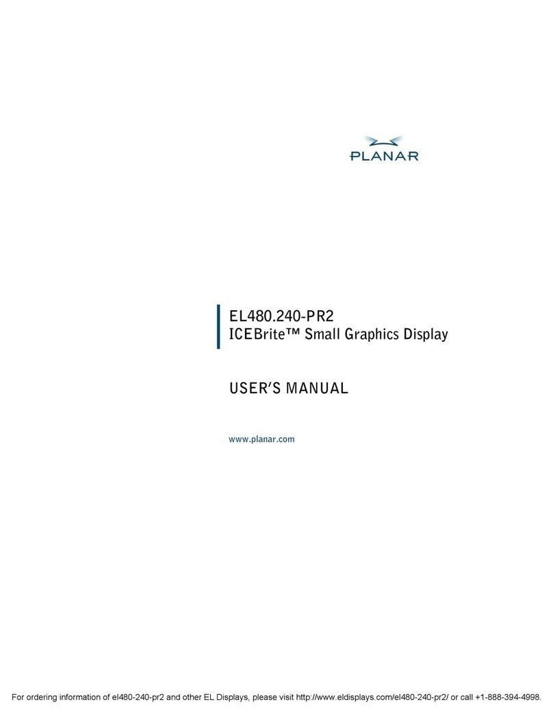 Planar ICEBrite EL480.240-PR2 User manual