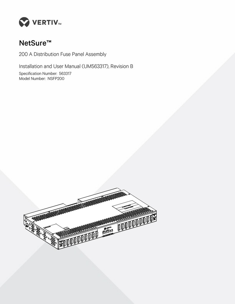 Vertiv NetSure NSFP200 Installation and user manual