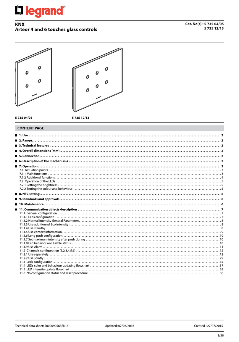 LEGRAND 5 735 04 Instruction manual