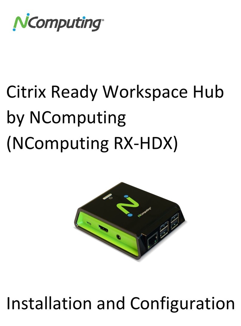 NComputing RX-HDX Installation and configuration