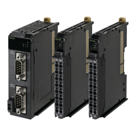 Omron SYSMAC NX-CIF Series User manual
