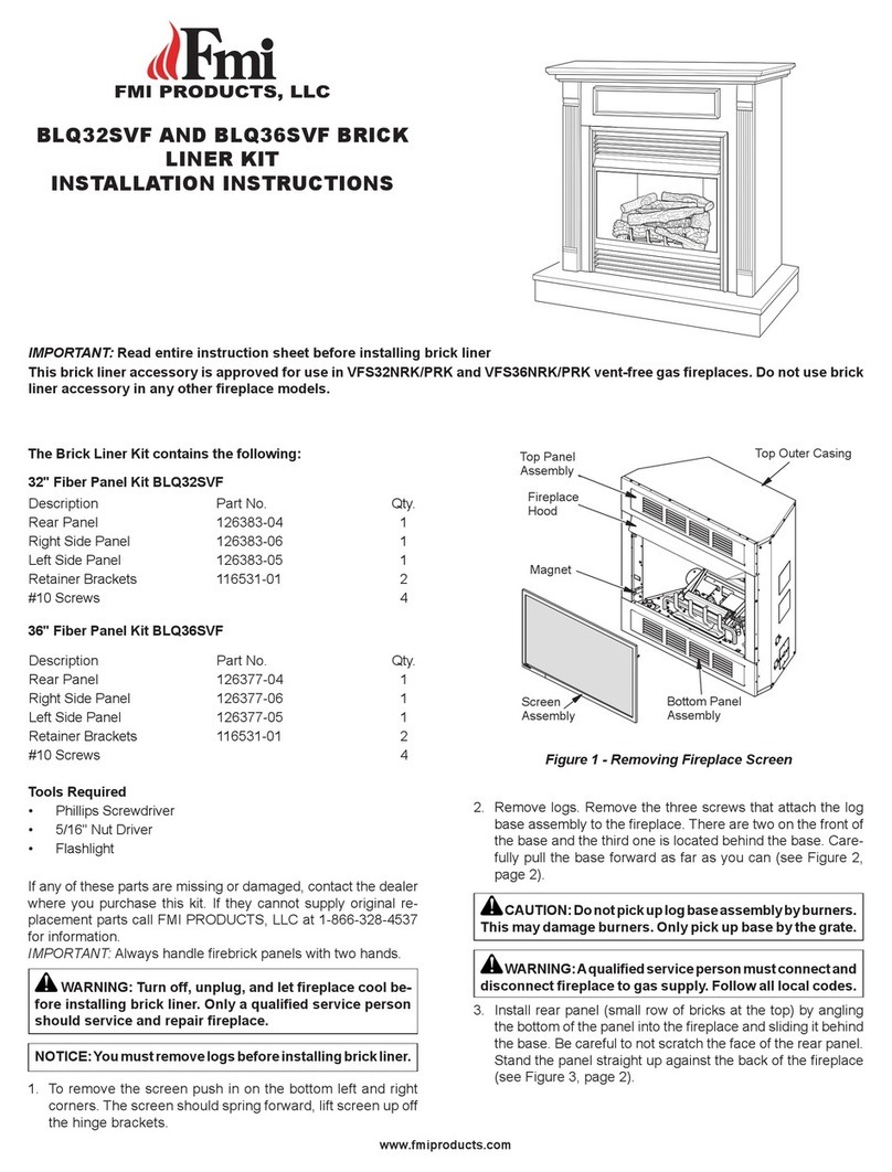 FMI BLQ36SVF installation instructions FMI BLQ36SVF installation instructions