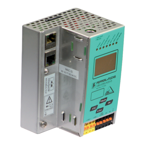 Pepperl+Fuchs VBG-ENXK20-DMD-EV User manual
