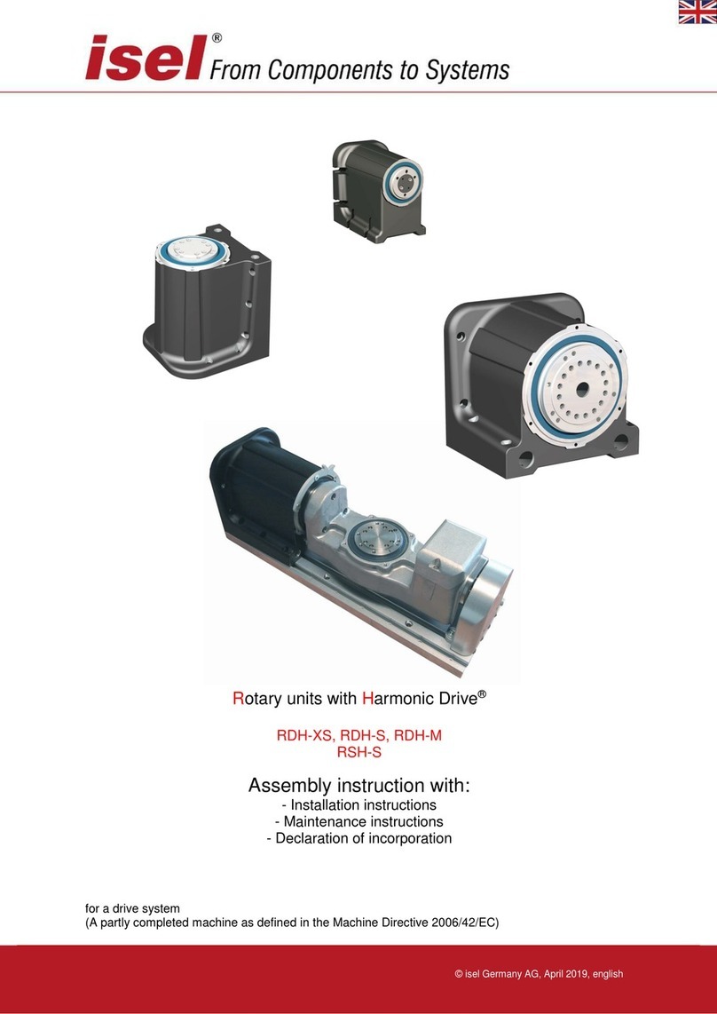 Isel RDH-XS Assembly instruction