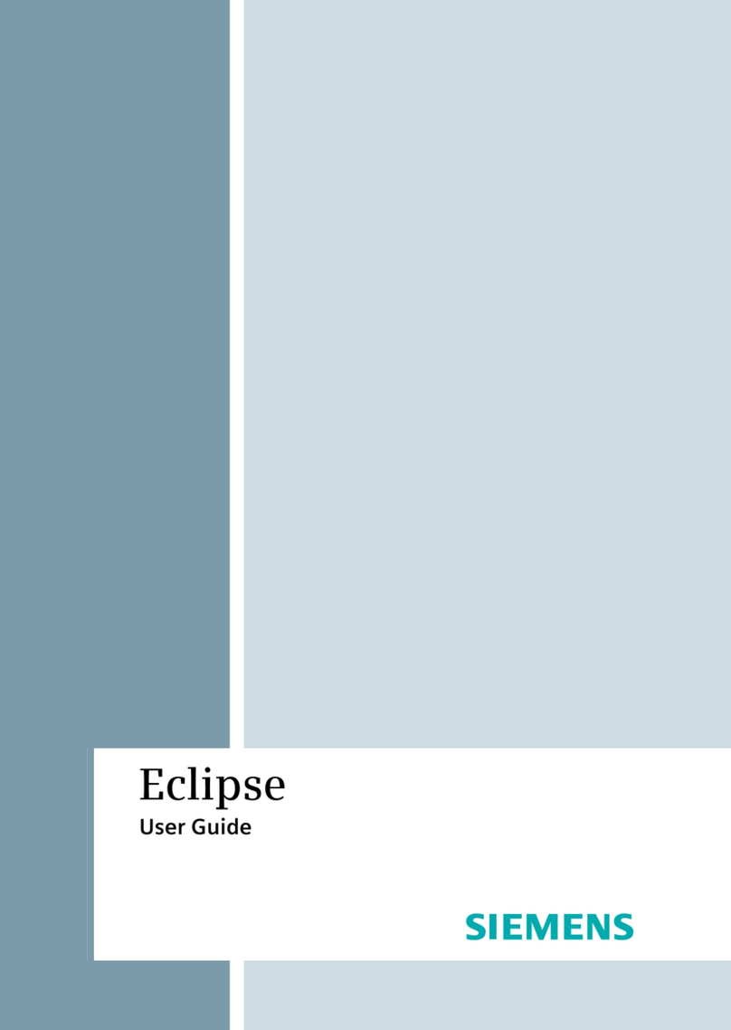 Siemens Eclipse User manual