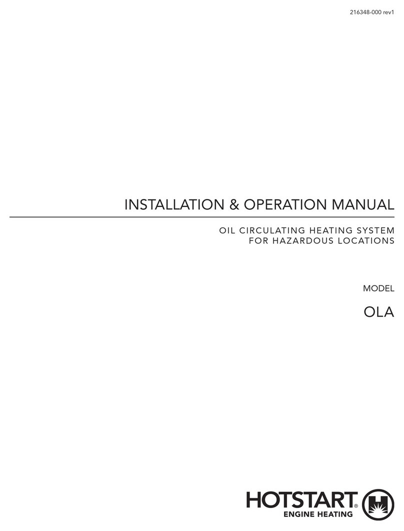 Hotstart OLA Installation & operation manual Hotstart OLA Installation & operation manual