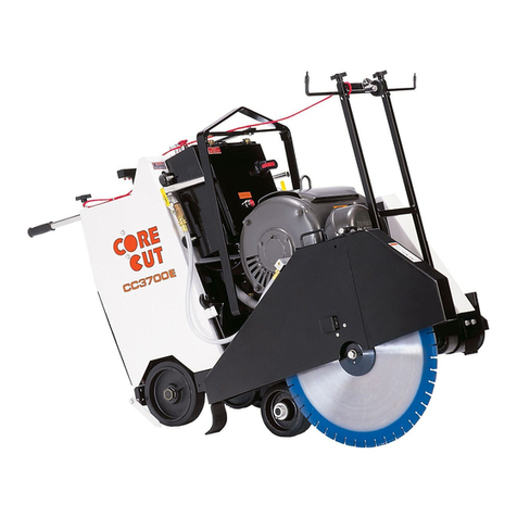 Diamond Products CC3700E Series Operator's manual
