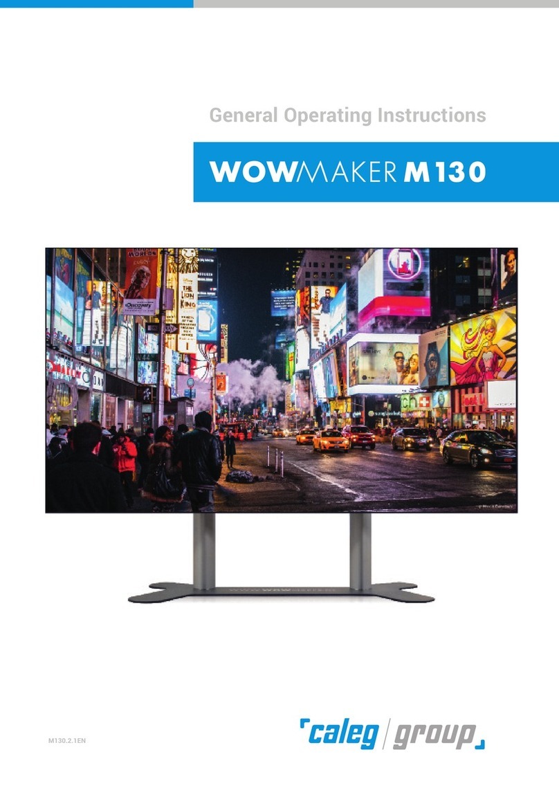 Caleg WOWMAKER M 130 General operating instructions