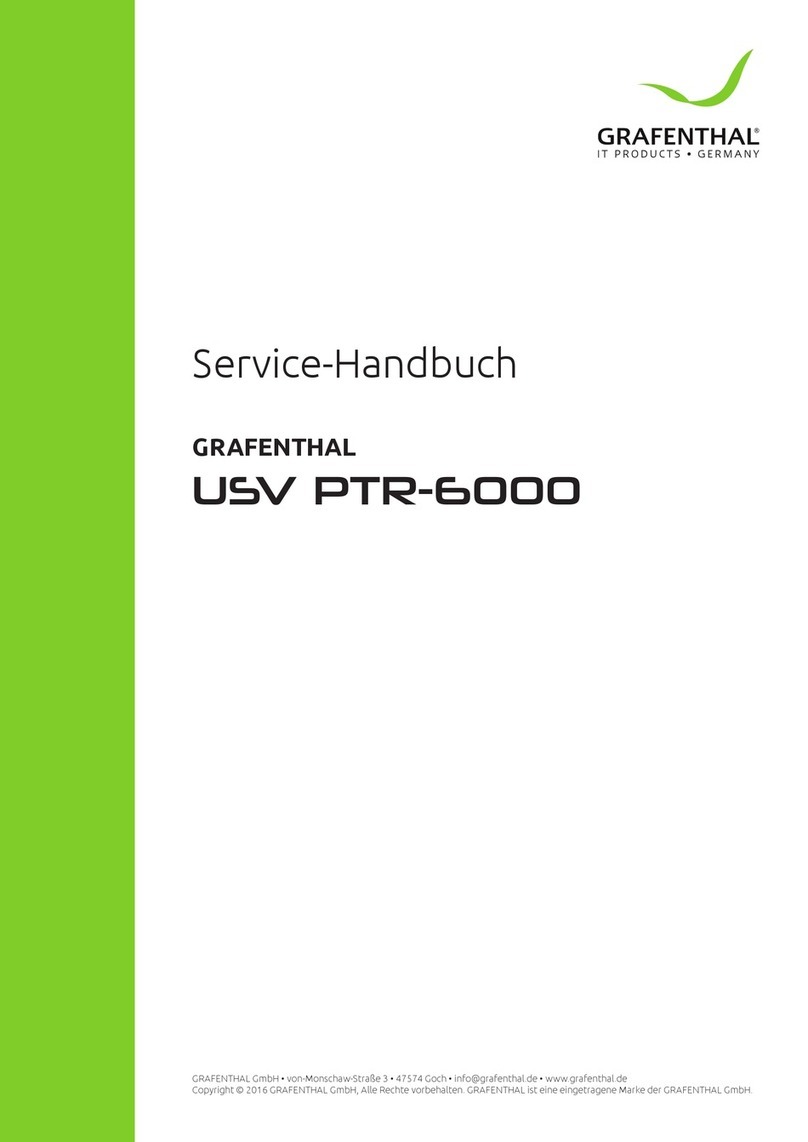 Grafenthal USV PTR-6000 Service handbook