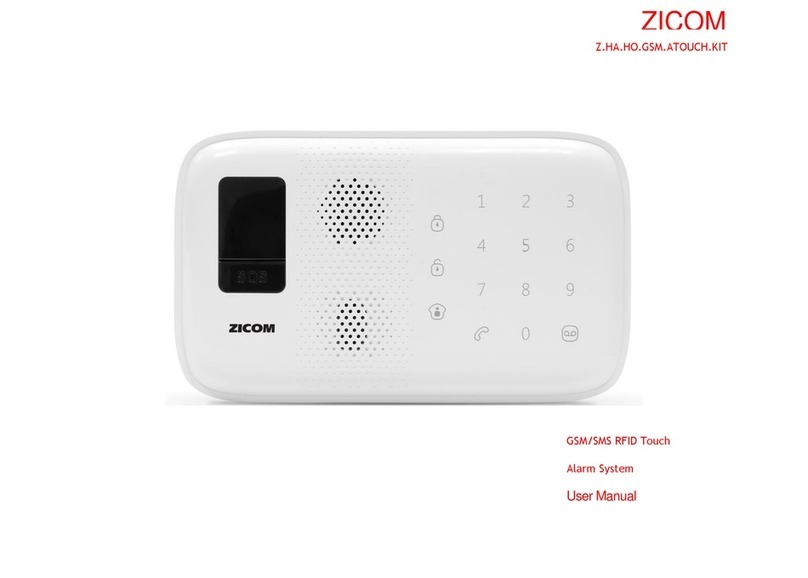 Zicom Z.HA.HO.GSM.ATOUCH.KIT User manual