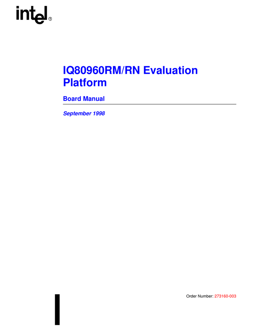 Intel IQ80960RM User manual