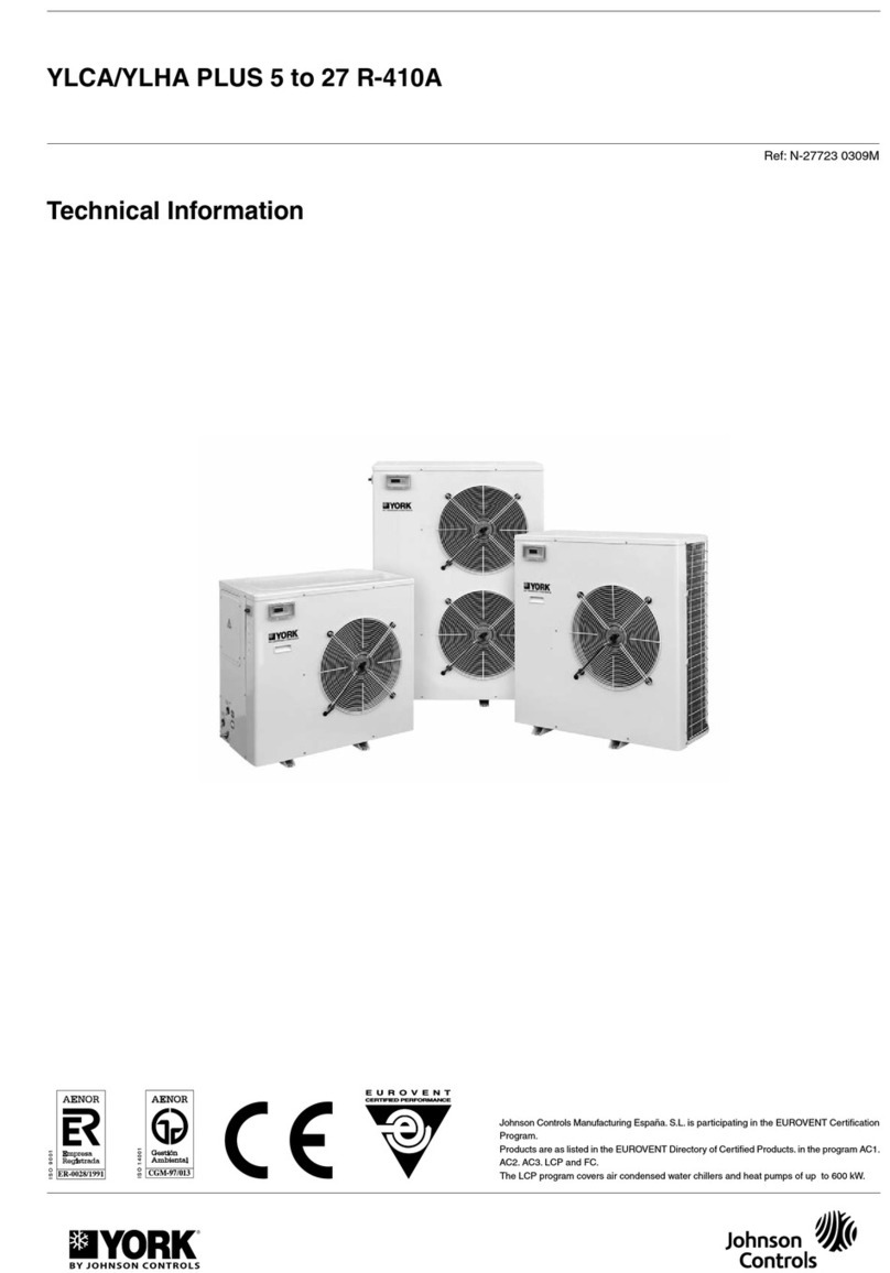 York YLCA Series Manual