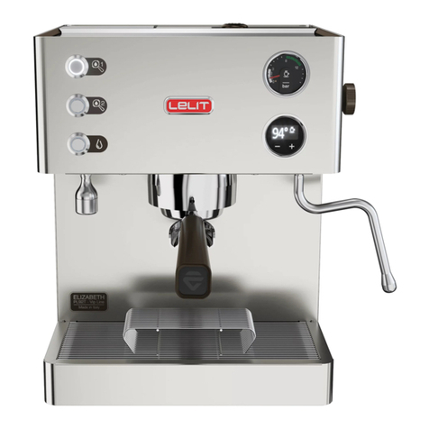 Lelit Vip Line Elizabeth-PL92T User manual