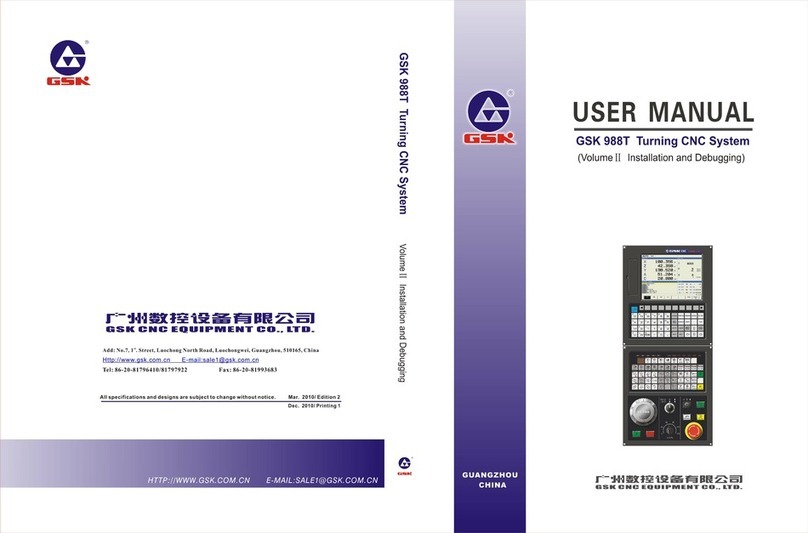 GSK 988T user manual