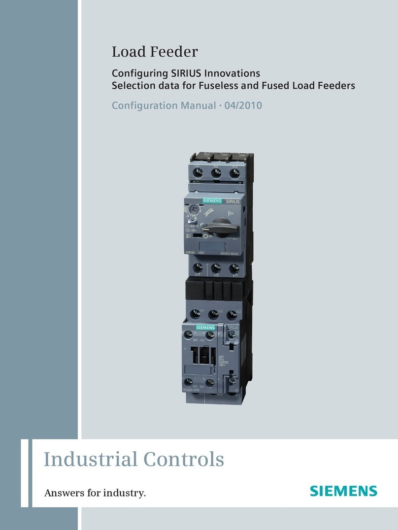 Siemens SIRIUS Instruction sheet